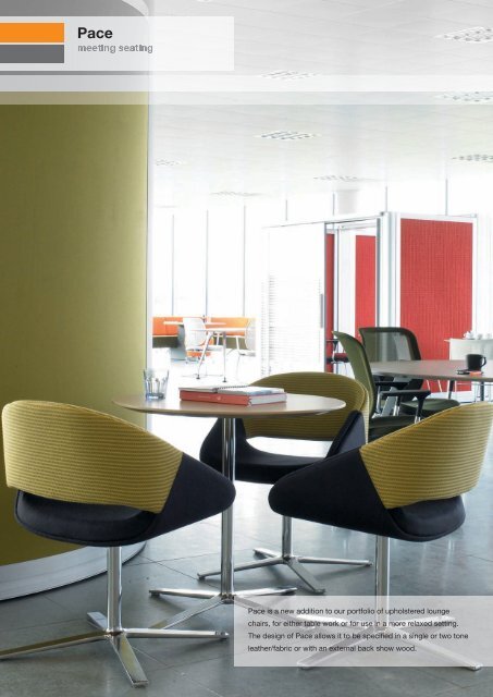 BT Office Furniture Pace Meeting Seating