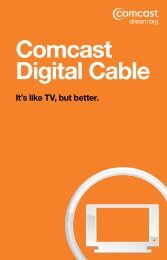 Comcast Digital Cable
