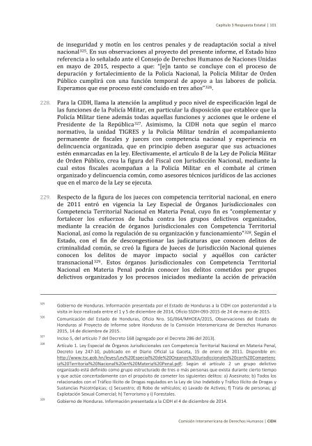 Situación de derechos humanos en Honduras