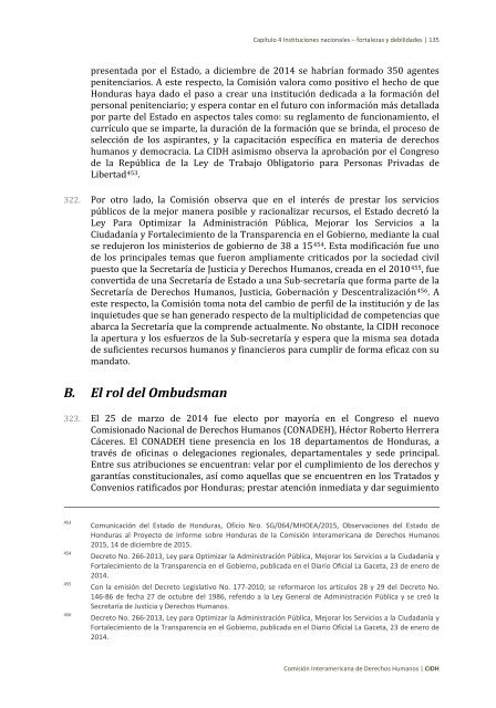 Situación de derechos humanos en Honduras