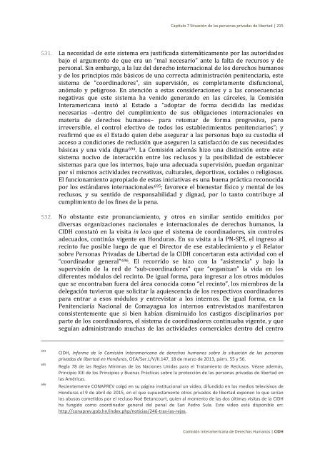 Situación de derechos humanos en Honduras