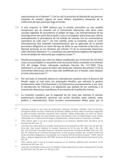 Situación de derechos humanos en Honduras