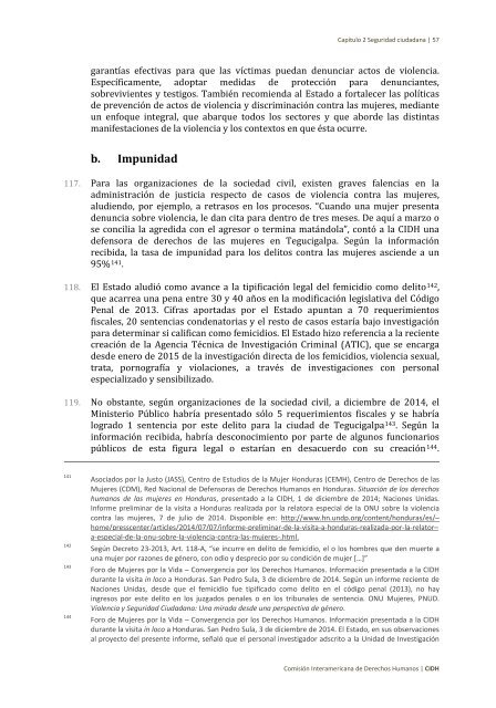 Situación de derechos humanos en Honduras