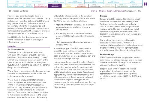 STREETSCAPE GUIDANCE