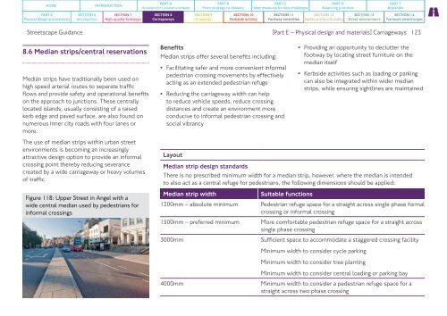 STREETSCAPE GUIDANCE