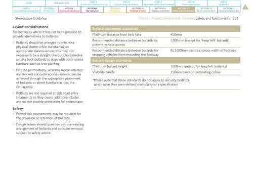 STREETSCAPE GUIDANCE