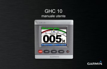 Garmin GHPâ¢ 10 Marine Autopilot System - Manuale Utente