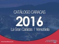 Halcon Tours - Caracas Catálogo 2016