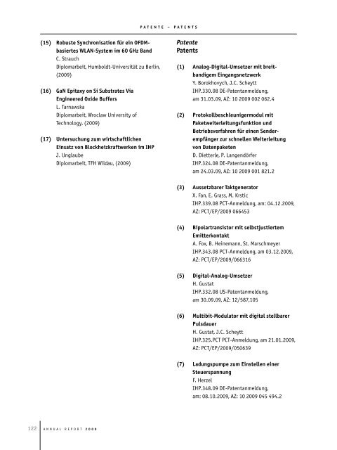 Deliverables and Services - IHP Microelectronics