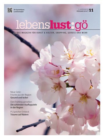 Lebenslust Gottingen - Ausgabe Fruhjahr 2016