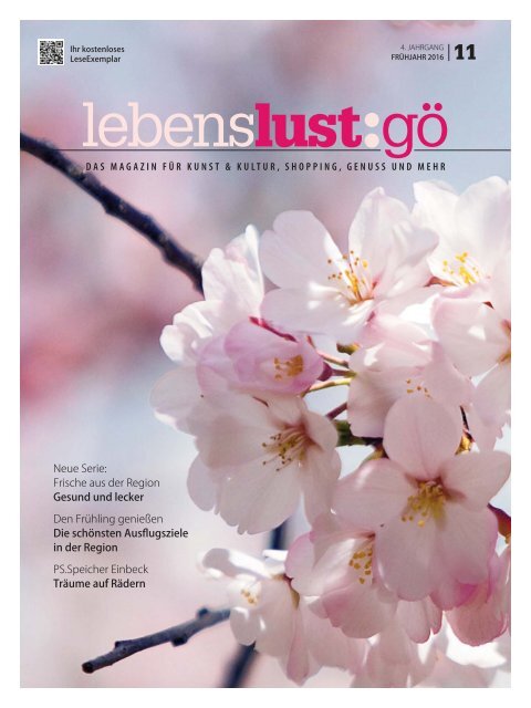 Lebenslust Gottingen Ausgabe Fruhjahr 2016