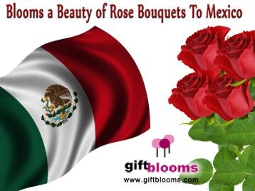 Blooms a Beauty of Rose Bouquets to Mexico