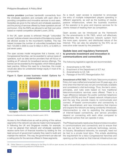 Philippine Broadband A Policy Brief