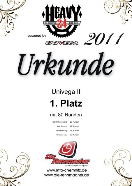 1. Platz