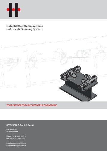 Hesterberg GmbH- Clamping Systems-Data Sheet