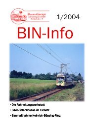 Ausgabe 01/2004 - Braunschweiger Interessengemeinschaft ...