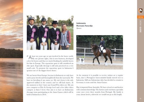 World Dressage Masters Guide 2016