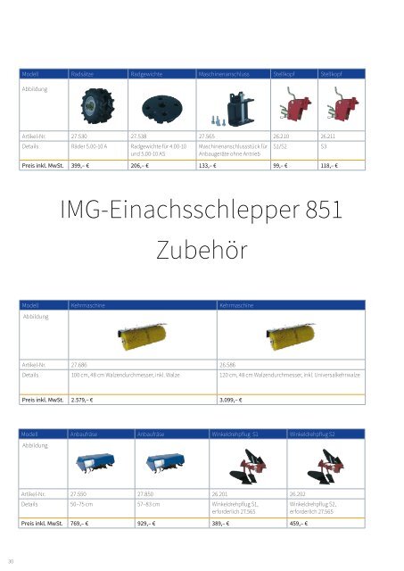 ISEKI Katalog B-Programm 2016 / 2017