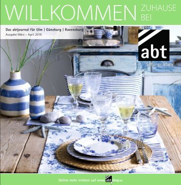 abtJournal für Ulm / Günzburg / Ravensburg, März-April 2016