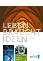 Verlag der Ideen – Verlagsprogramm Frühjahr 2016