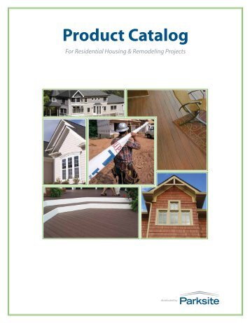 Product Catalog - Parksite