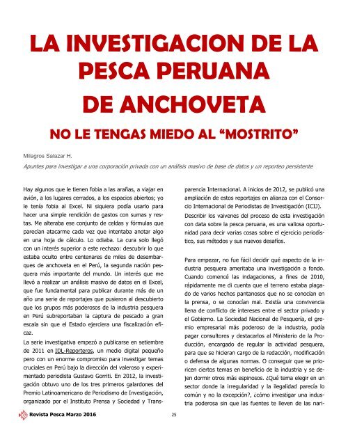 REVISTA PESCA MARZO 2016