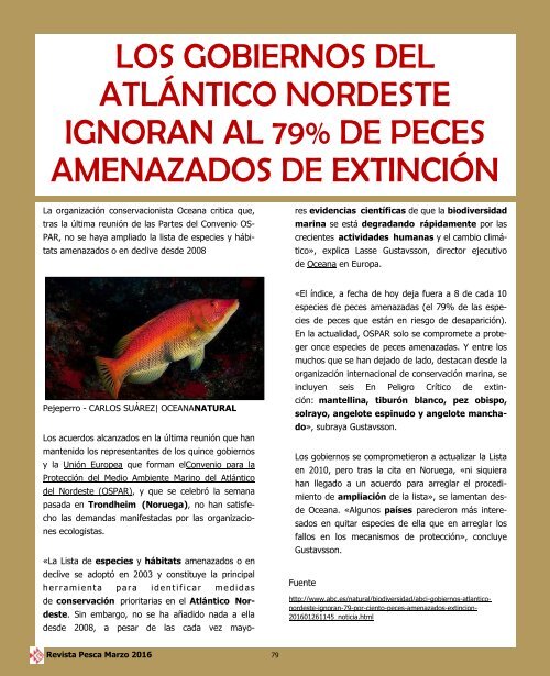 REVISTA PESCA MARZO 2016