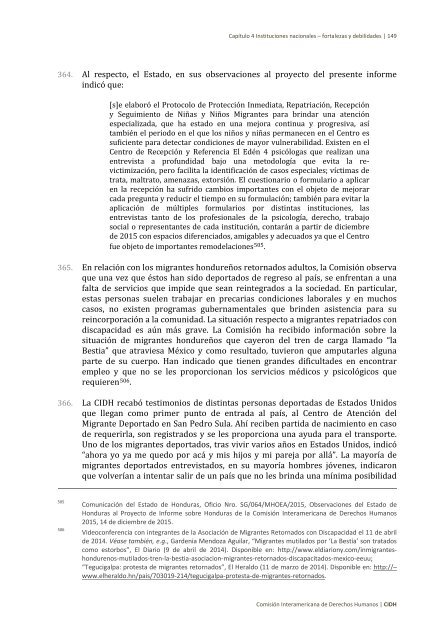 Situación de derechos humanos en Honduras