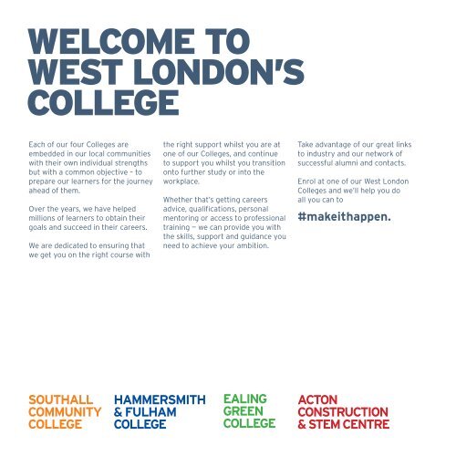 West london’s college
