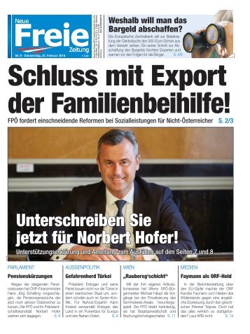 Schluss mit Export der Familienbeihilfe