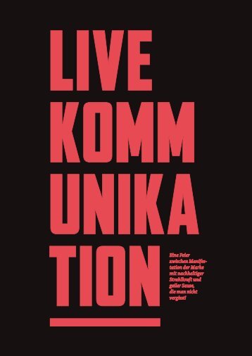 LIVEKOMMUNIKATION