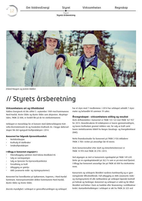 Årsmelding 2014