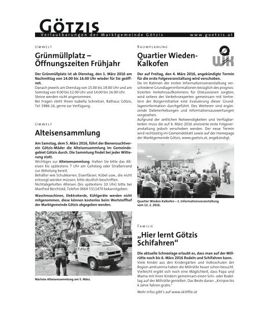 Gemeindeblatt