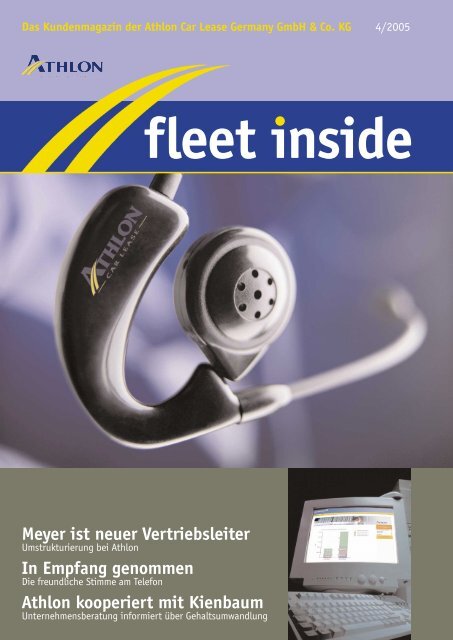 Meyer ist neuer Vertriebsleiter In Empfang ... - Athlon Car Lease