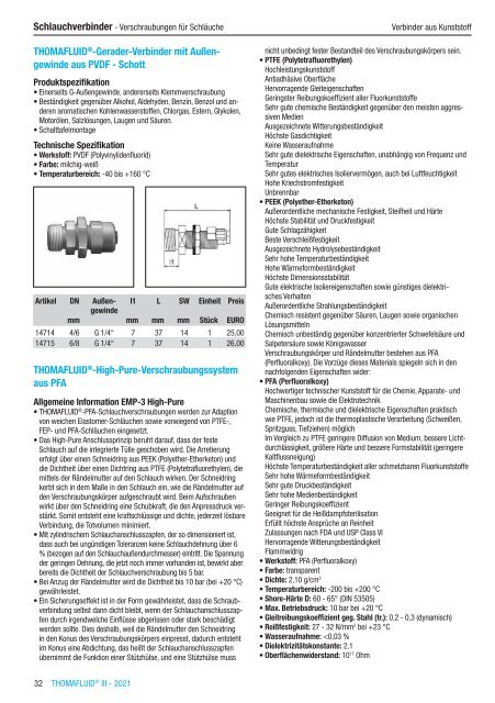 RCT Reichelt Chemietechnik GmbH + Co. - Thomafluid III