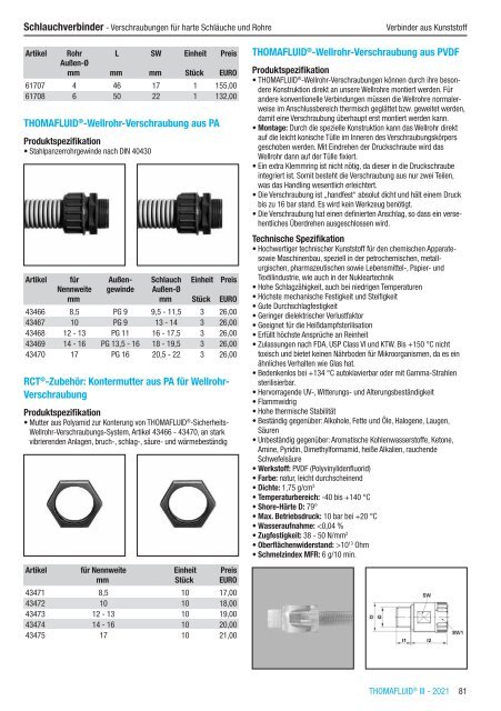 RCT Reichelt Chemietechnik GmbH + Co. - Thomafluid III