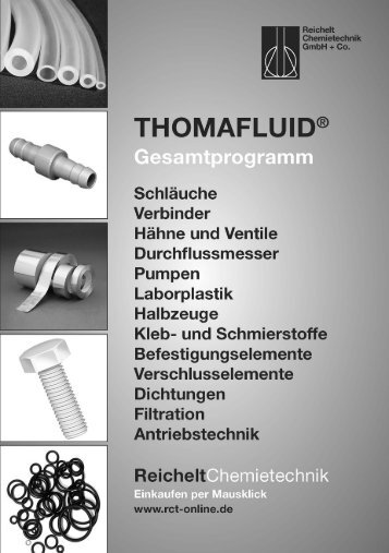 RCT Reichelt Chemietechnik GmbH + Co. - Alle Kataloge