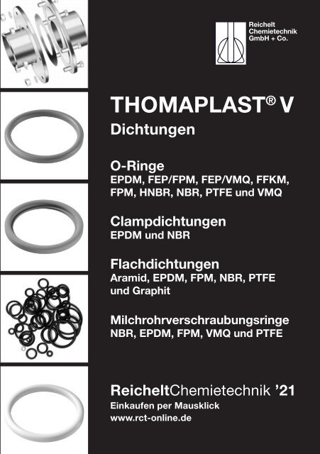 RCT Reichelt Chemietechnik GmbH + Co. - Alle Kataloge