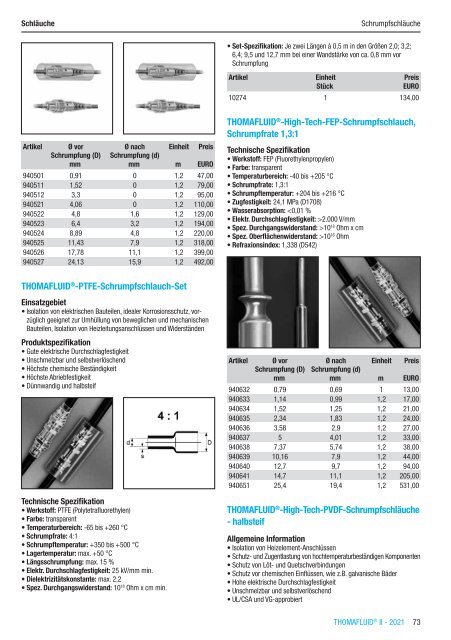 RCT Reichelt Chemietechnik GmbH + Co. - Alle Kataloge