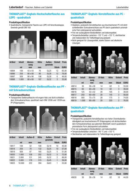 RCT Reichelt Chemietechnik GmbH + Co. - Alle Kataloge