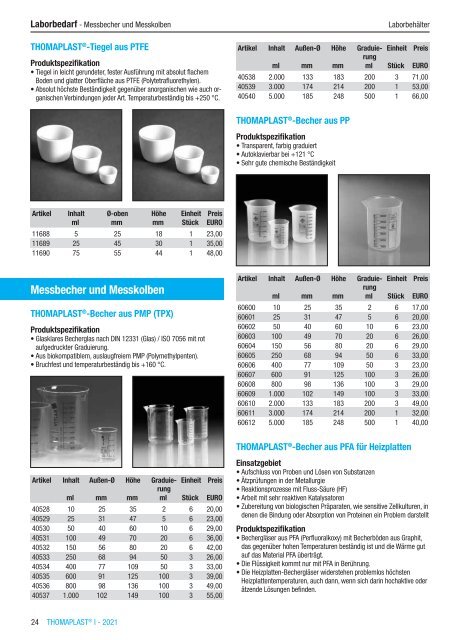 RCT Reichelt Chemietechnik GmbH + Co. - Alle Kataloge