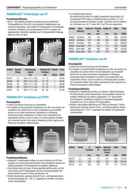 RCT Reichelt Chemietechnik GmbH + Co. - Alle Kataloge