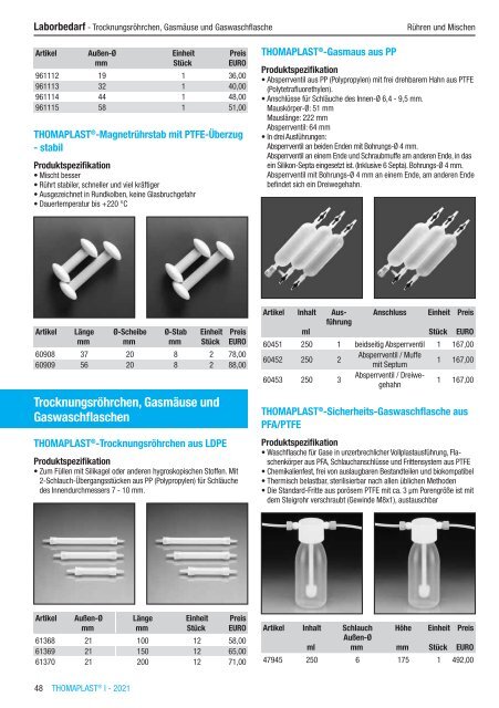 RCT Reichelt Chemietechnik GmbH + Co. - Alle Kataloge