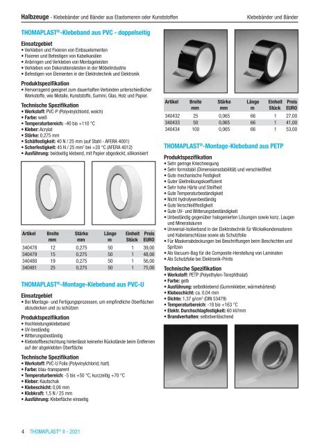 RCT Reichelt Chemietechnik GmbH + Co. - Alle Kataloge