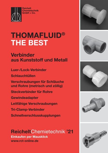 RCT Reichelt Chemietechnik GmbH + Co. - Thomafluid THE BEST Verbinder