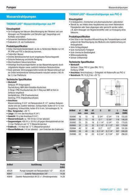 RCT Reichelt Chemietechnik GmbH + Co. - Thomafluid V