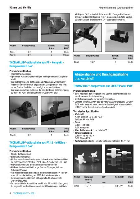 RCT Reichelt Chemietechnik GmbH + Co. - Thomafluid V