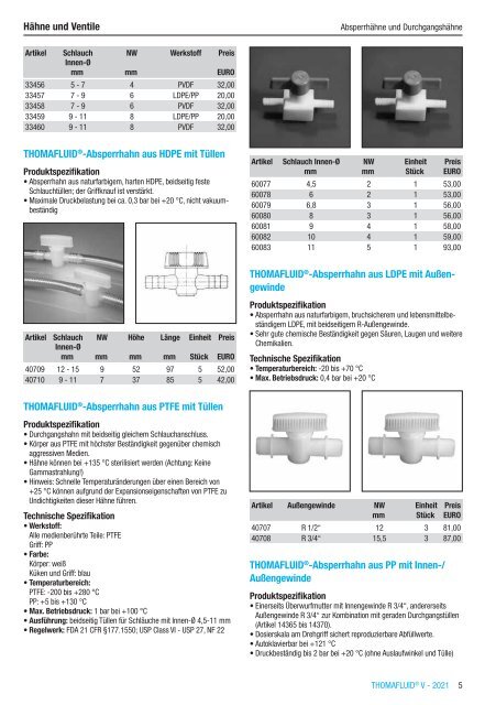 RCT Reichelt Chemietechnik GmbH + Co. - Thomafluid V