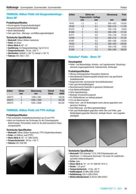 RCT Reichelt Chemietechnik GmbH + Co. - Thomaplast II