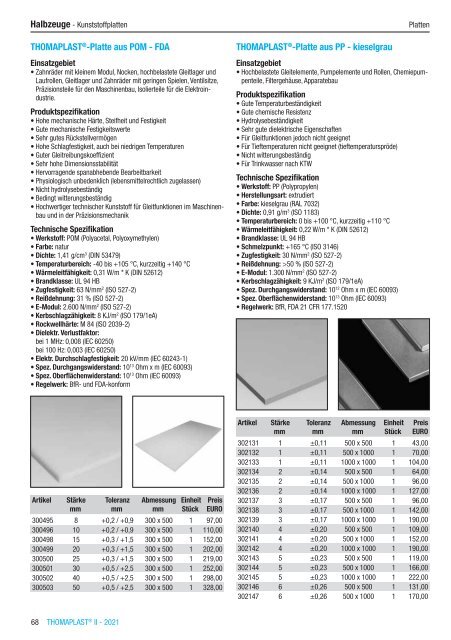 RCT Reichelt Chemietechnik GmbH + Co. - Thomaplast II